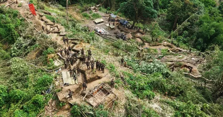 রুমায় বম পার্টির প্রশিক্ষণ ঘাঁটি
